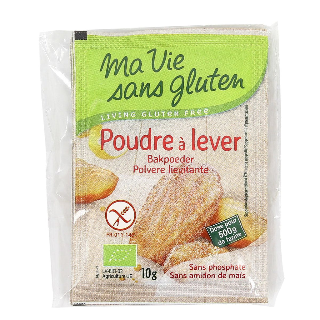 Σκόνη Ζαχαροπλαστικής Ma Vie Sans Gluten Baking Powder Bio Gluten Free 4x10g