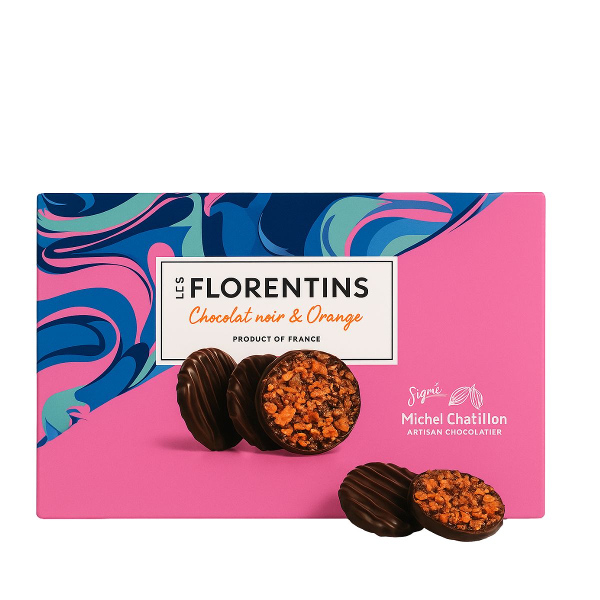 Φλωρεντίνες με Μαύρη Σοκολάτα και Πορτοκάλι Maison De Florentins Chocolat Noir and Orange