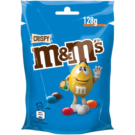 Κουφετάκια με Γέμιση Τραγανού Ρυζιού Mars MandMs Crispy 128g