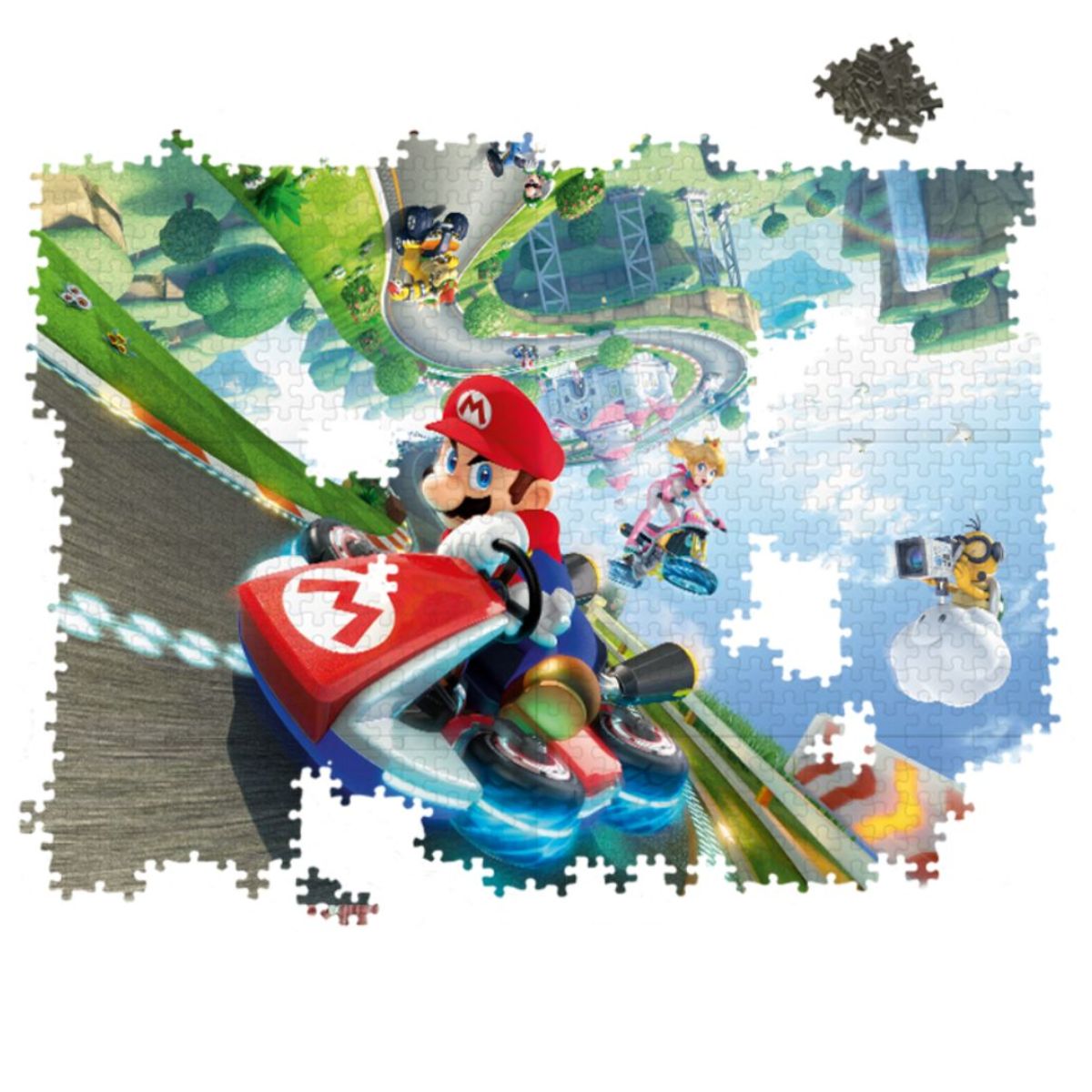 Παζλ Mario Kart Funracer Jigsaw Puzzle Winning Moves (1000 Κομμάτια)