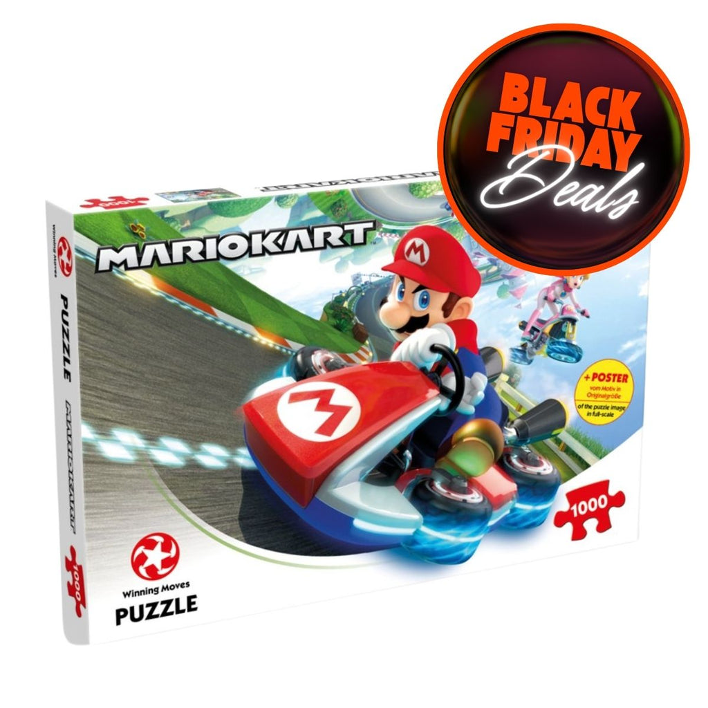 Παζλ Mario Kart Funracer Jigsaw Puzzle Winning Moves (1000 Κομμάτια)
