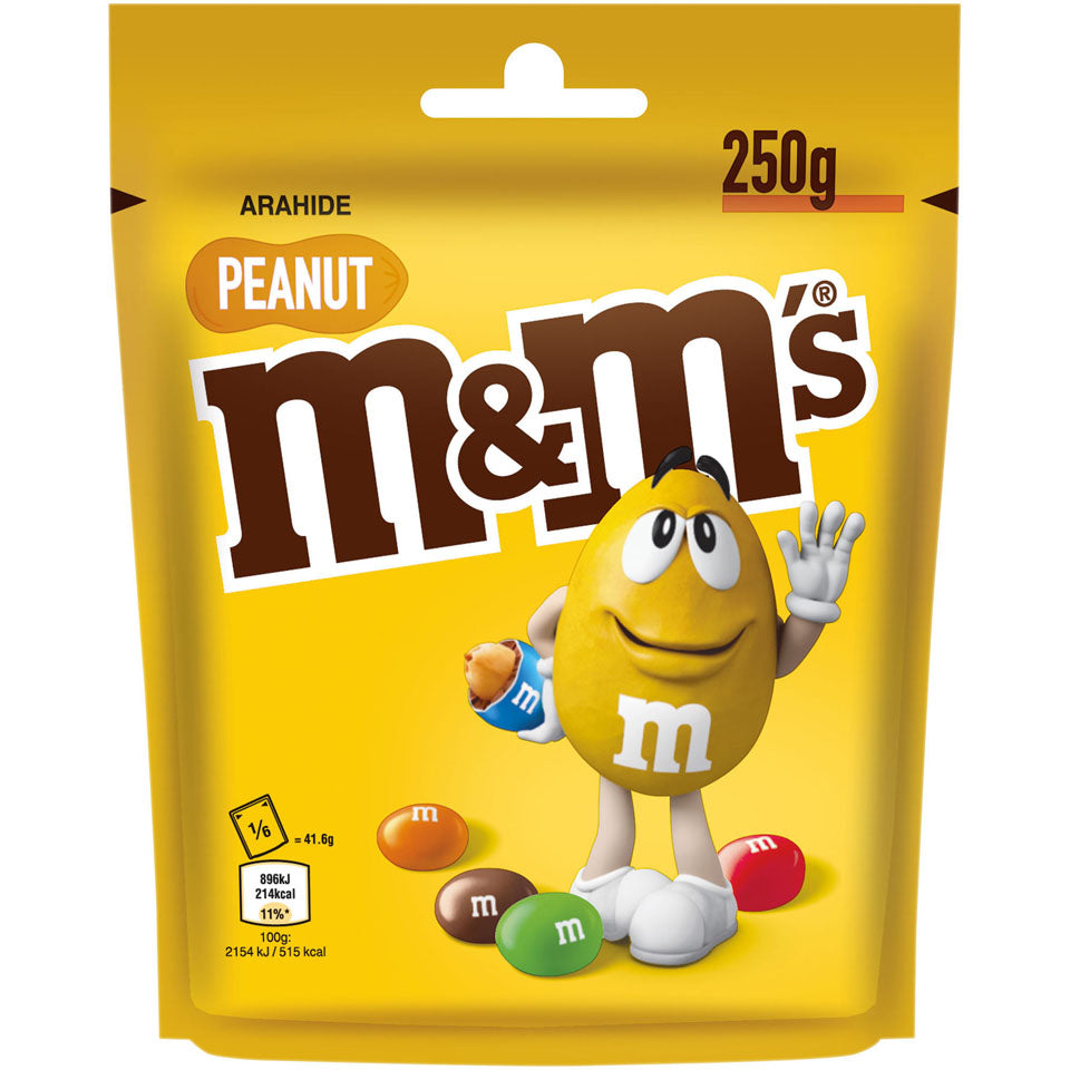 Κουφετάκια Φυστίκι Mars MandMs Peanut 250g