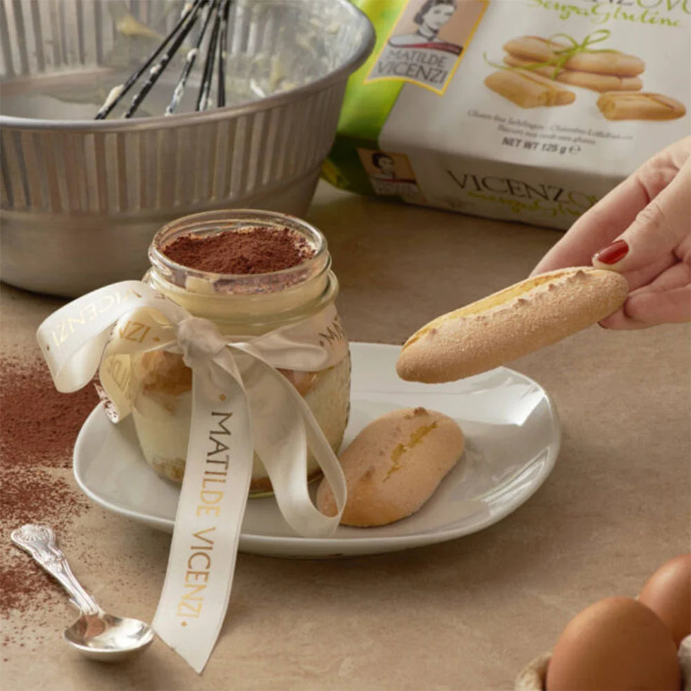 Σαβαγιάρ Χωρίς Γλουτένη Και Λακτόζη Matilde Vicenzi Vicenzovo Gluten-Free Lactose-Free Ladyfingers 125g