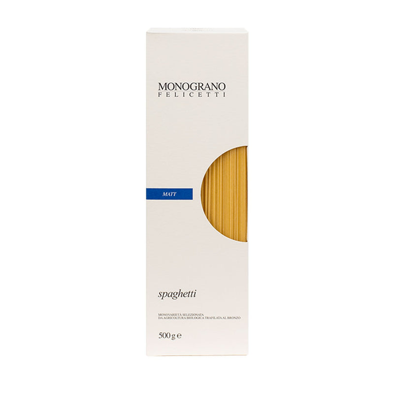 Ζυμαρικά Βιολογικά Monograno Felicetti Spaghetti Matt Organic 500g
