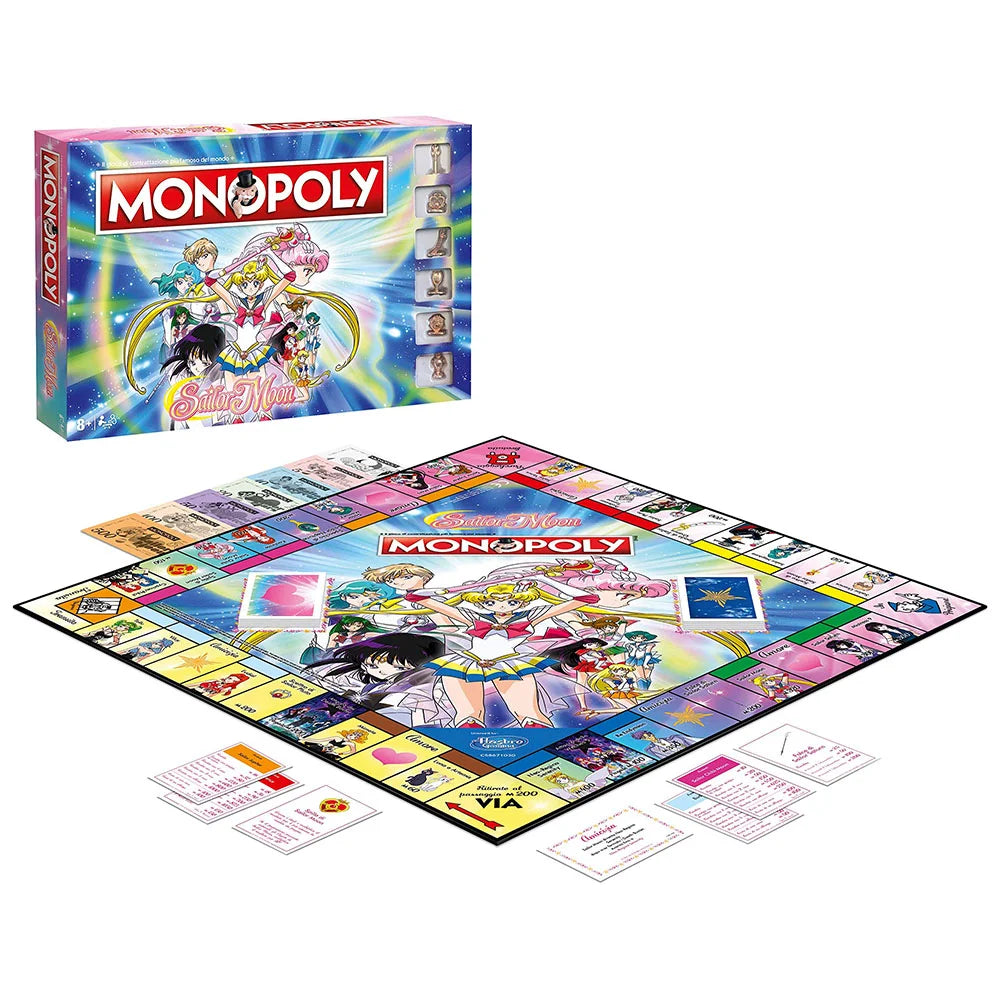 Επιτραπέζιο Monopoly Sailor Moon Winning Moves (Στα Αγγλικά)