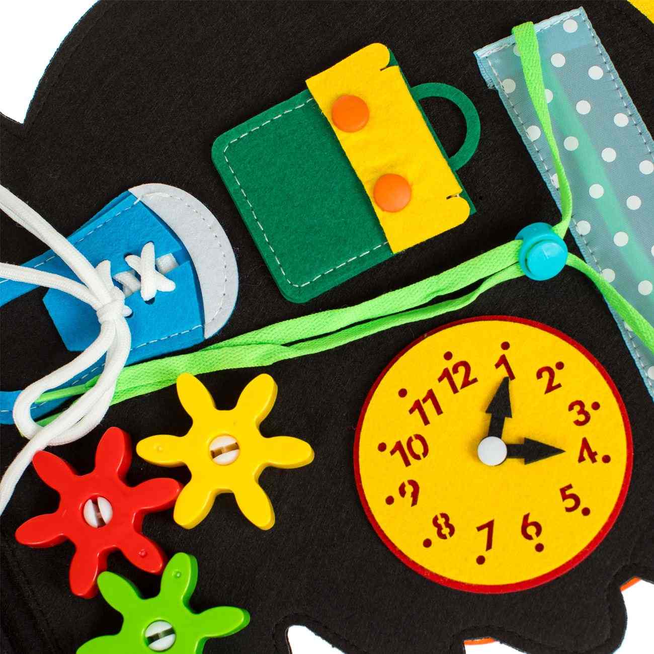 Μοντεσσόρι Εκπαιδευτικό Παιχνίδι Montessori Quiet Busy Book Δεινόσαυρος 29x30cm