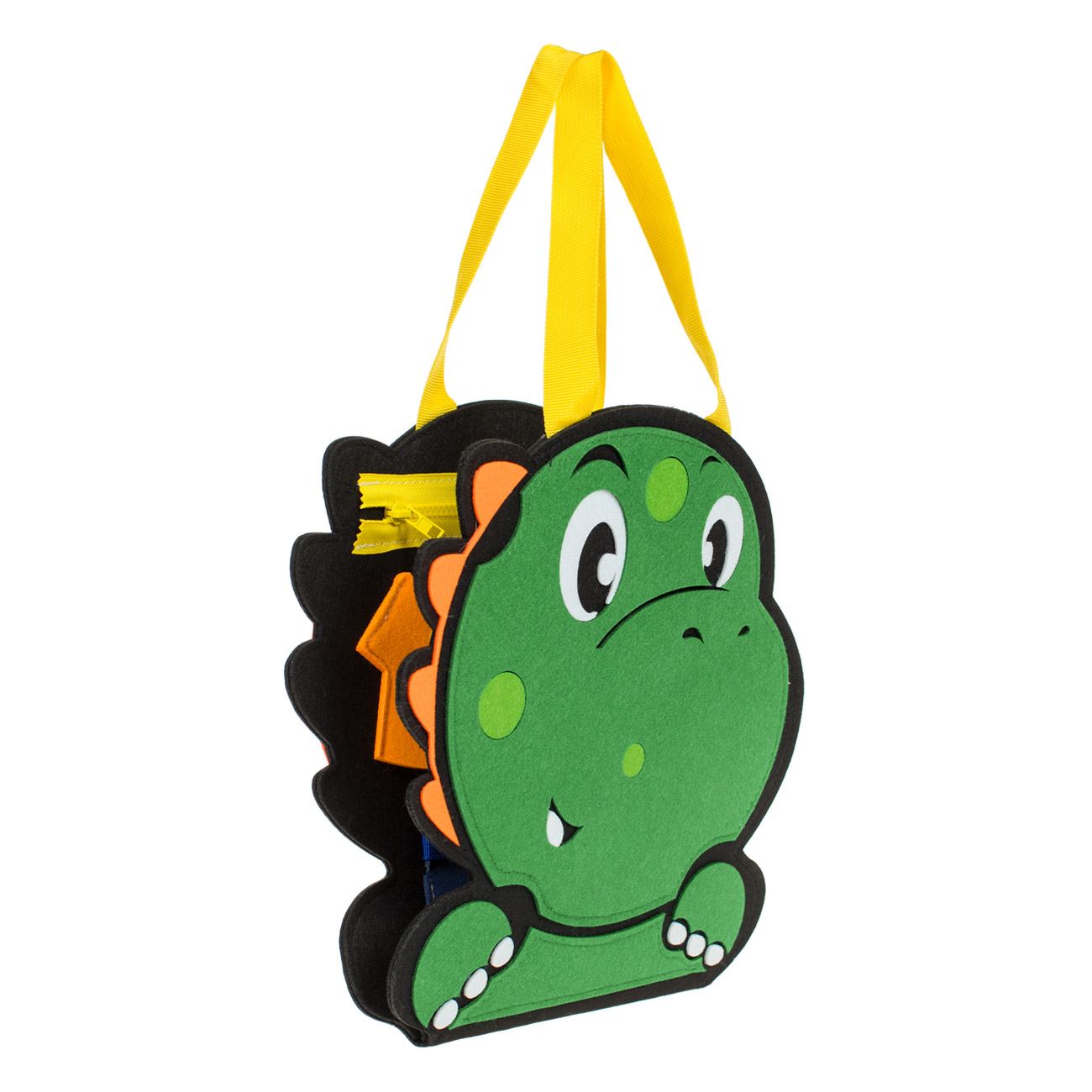 Μοντεσσόρι Εκπαιδευτικό Παιχνίδι Montessori Quiet Busy Book Δεινόσαυρος 29x30cm