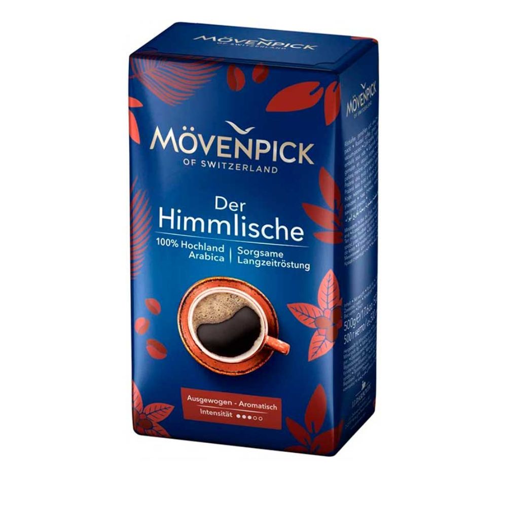 Καφές Φίλτρου Αλεσμένος Movenpick Der Himmlische Arabica Ground Filter Coffee 250g