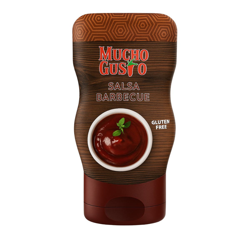 Σάλτσα Μπάρμπεκιου Χωρίς Γλουτένη Mucho Gusto Barbeque Sauce Gluten Free