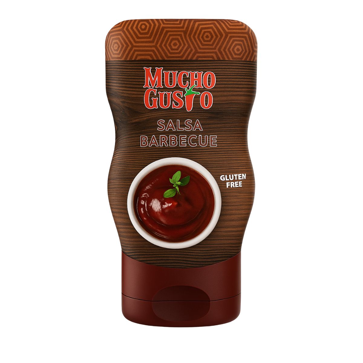 Σάλτσα Μπάρμπεκιου Χωρίς Γλουτένη Mucho Gusto Barbeque Sauce Gluten Free
