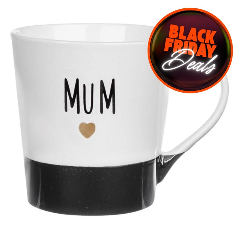 Πορσελάνινη Κούπα Ασπρόμαυρη Mum