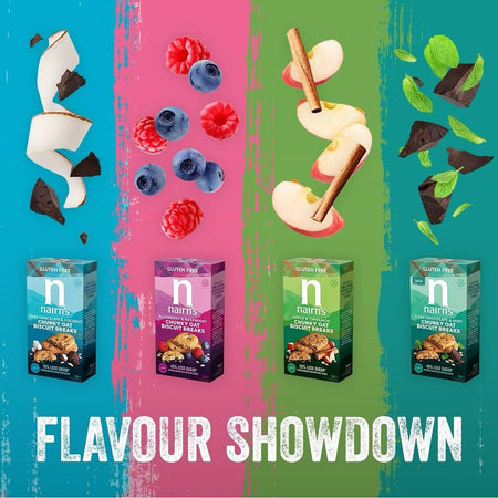 Μπισκότα Βρώμης Nairn's Dark Chocolate And Coconut Chunky Oat Biscuit Breaks