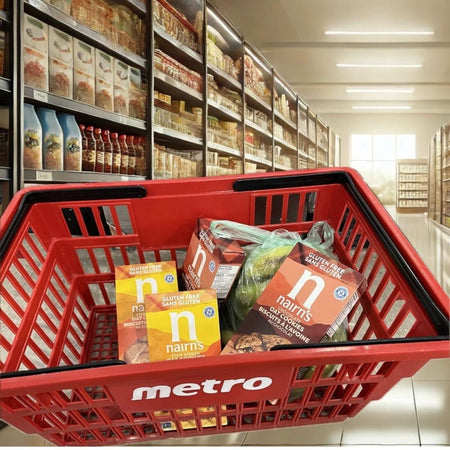 Μπισκότα Βρώμης Nairn's Dark Chocolate And Coconut Chunky Oat Biscuit Breaks