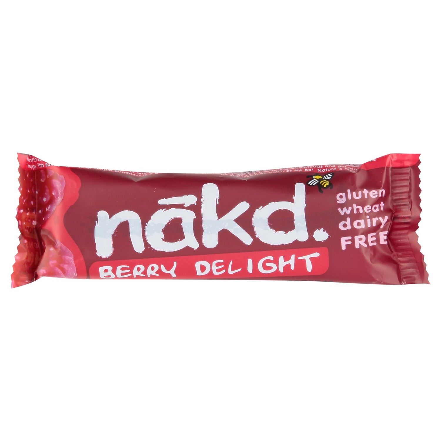 Μπάρα Καρπών Χωρίς Γλουτένη και Λακτόζη Nakd Berry Delight Gluten-Free Lactose-Free 35g