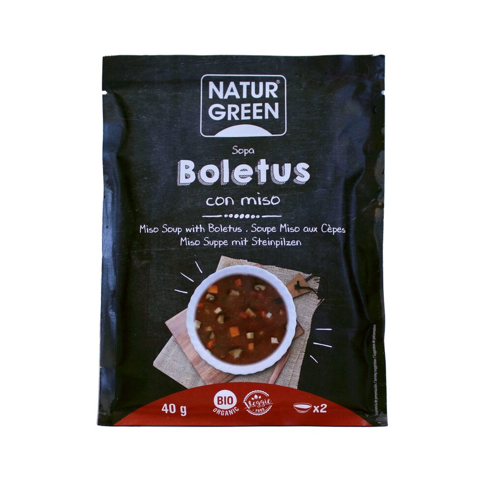 Naturgreen Bio Miso Soup with Boletus