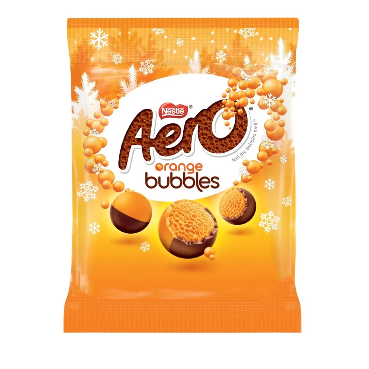 Σοκολατάκια με Πορτοκάλι Nestle Aero Orange Bubbles