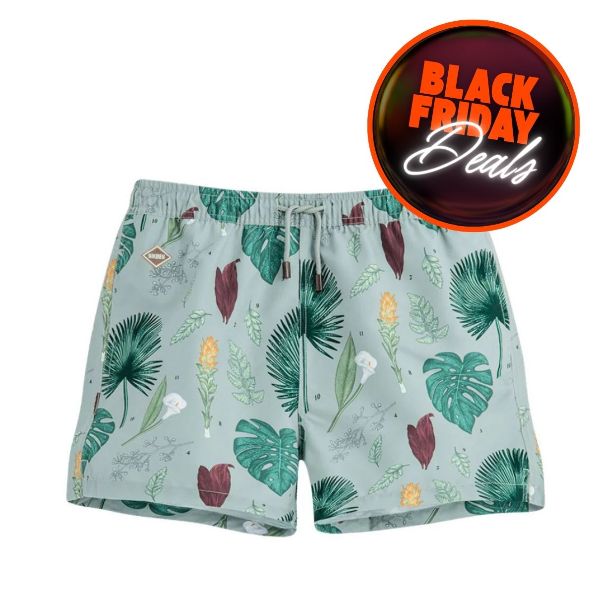Μαγιό Nikben Flower Power Swim Shorts