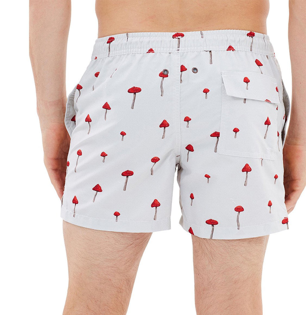 Μαγιό Nikben Moshi Moshi White Swim Shorts