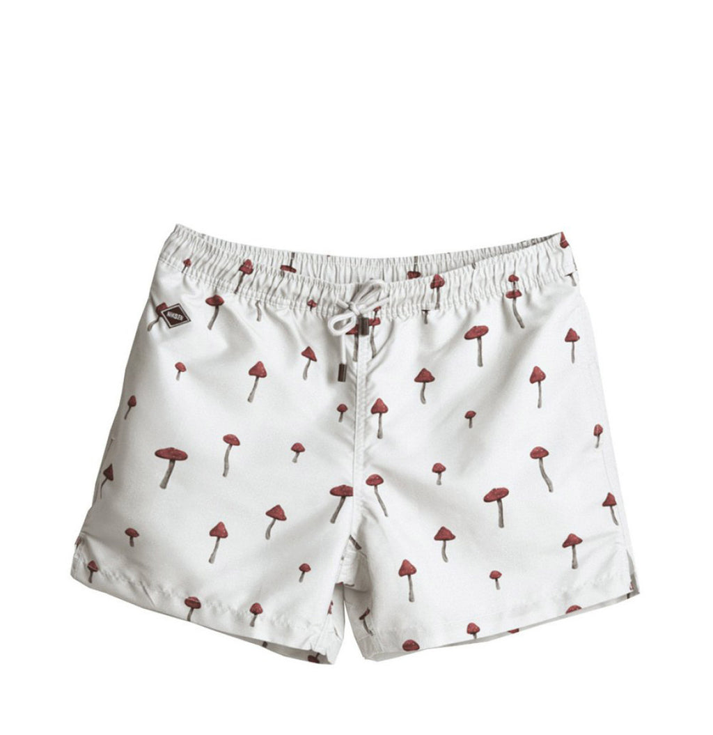 Μαγιό Nikben Moshi Moshi White Swim Shorts