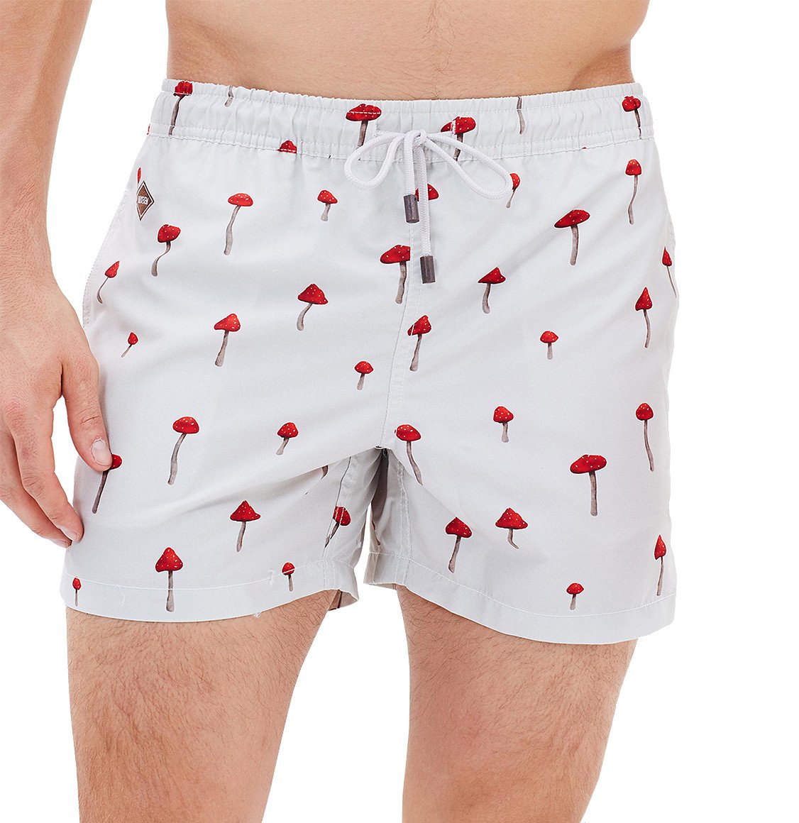 Μαγιό Nikben Moshi Moshi White Swim Shorts