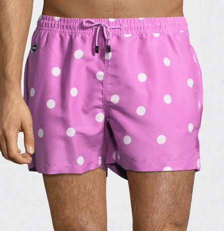 Μαγιό Nikben Pink Dot Swim Shorts Pink