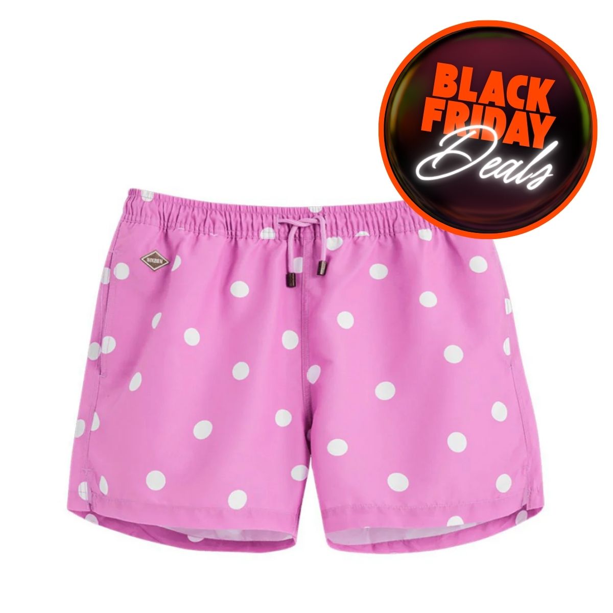 Μαγιό Nikben Pink Dot Swim Shorts Pink