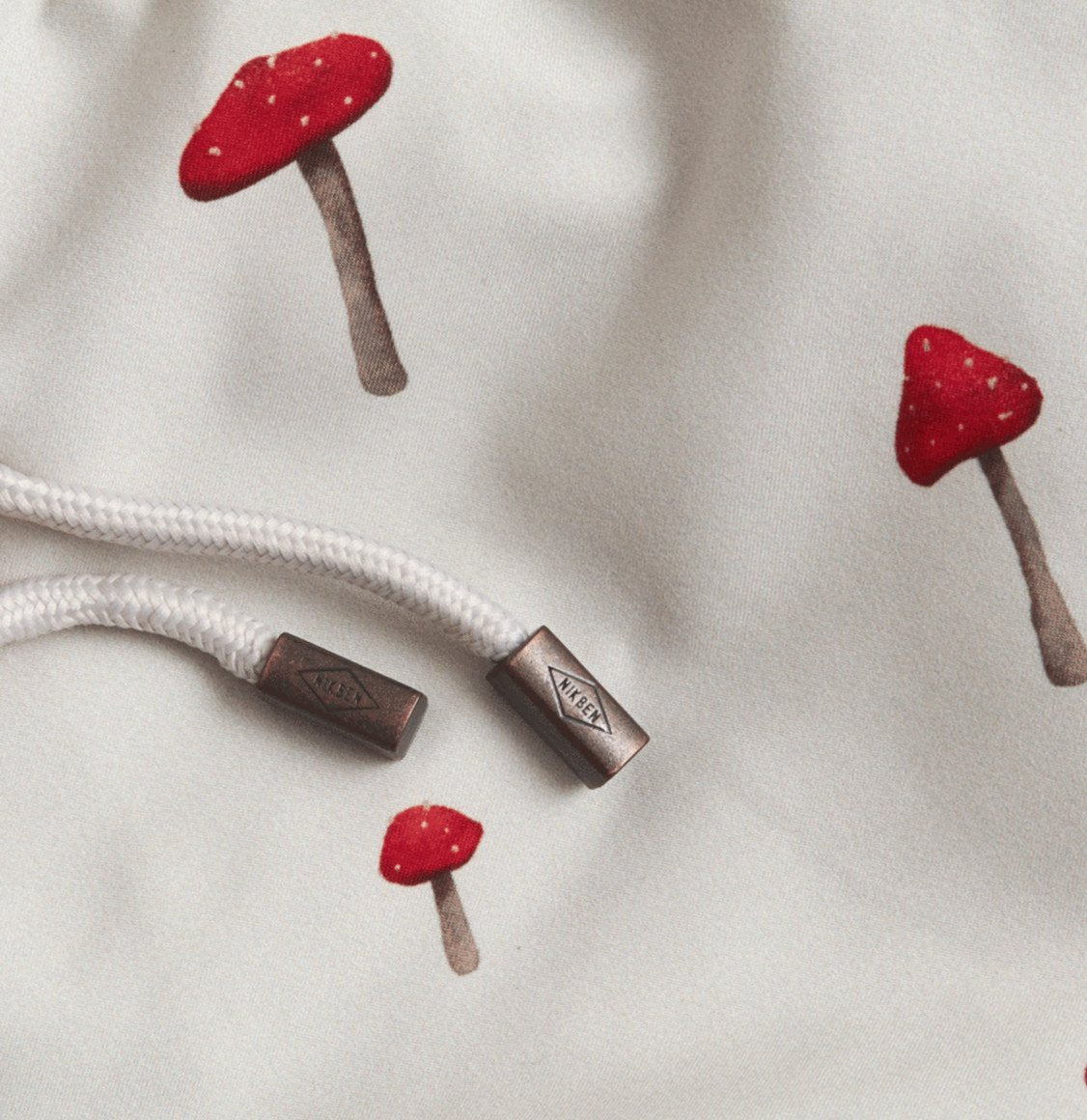 Μαγιό Nikben Moshi Moshi White Swim Shorts