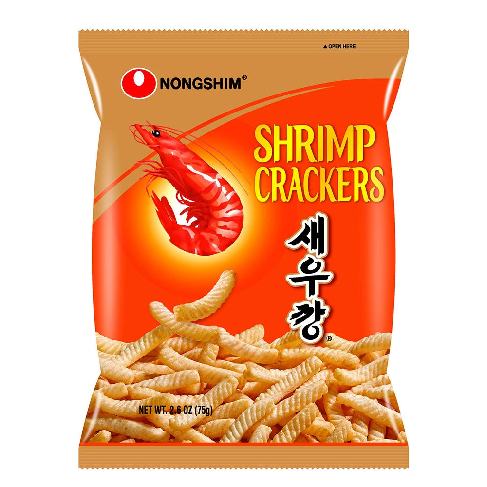 Κράκερ με Γαρίδα Nongshim Shrimp Flavored Crackers 75g