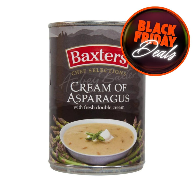 Σούπα Έτοιμη Κρεμώδης Με Σπαράγγια Baxters Cream Of Asparagus Chef Selections Soup 400g