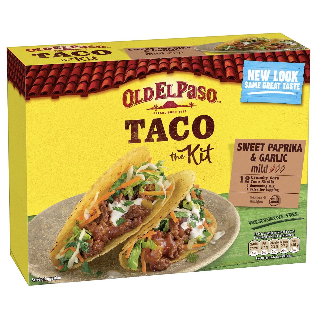 Σετ Υλικών για Tacos Old El Paso Taco Kit