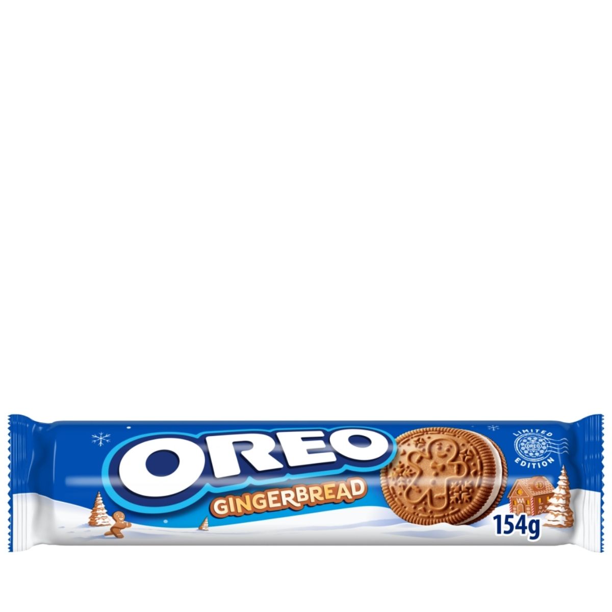 Oreo Limited Edition Gingerbread Biscuits with Vanilla Creme