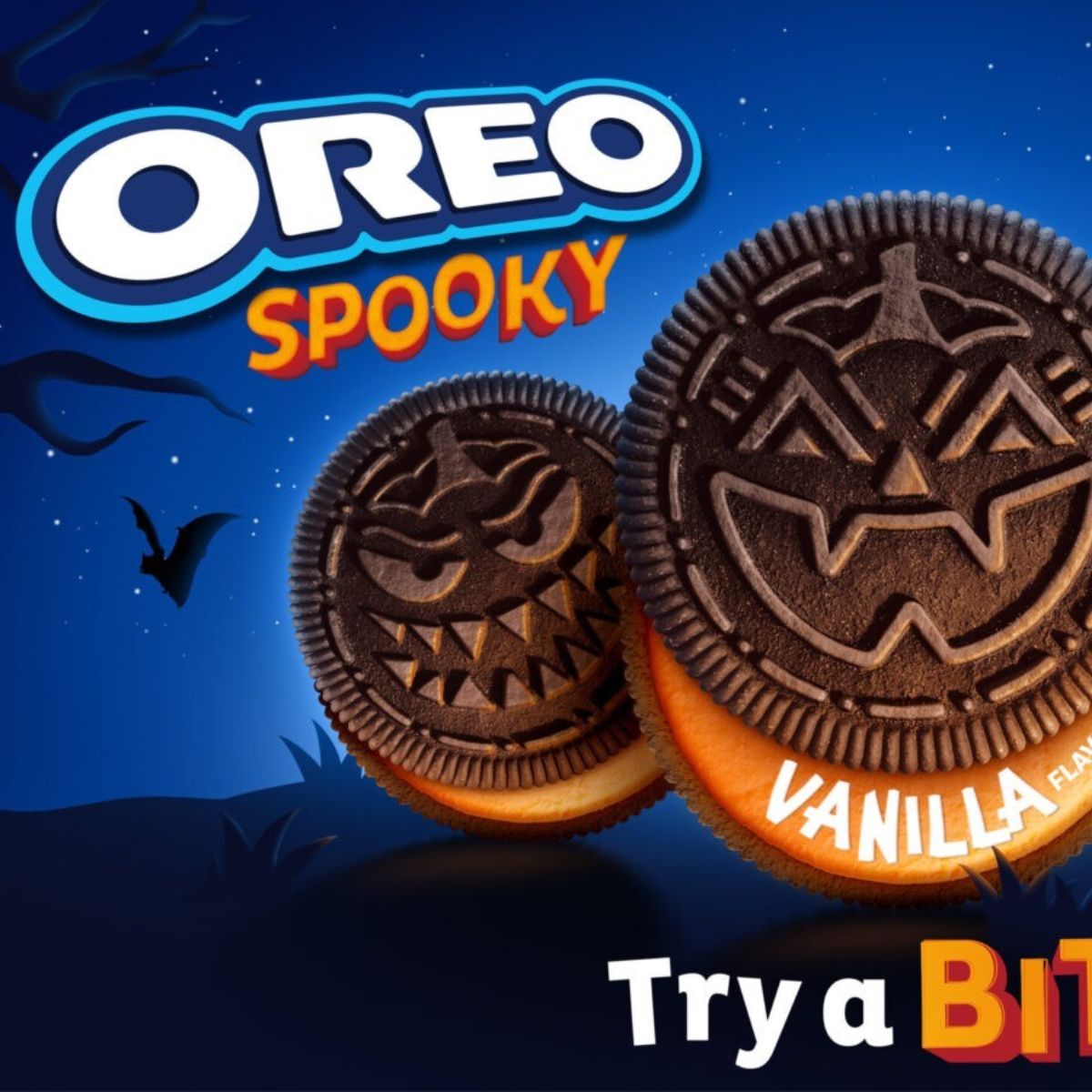 Μπισκότα Χάλοουιν Oreo Spooky Vanilla Cookies Halloween