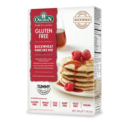 Μείγμα για Pancakes με Φαγόπυρο Vegan Orgran Buckwheat Pancake Mix Gluten Free Dairy Free