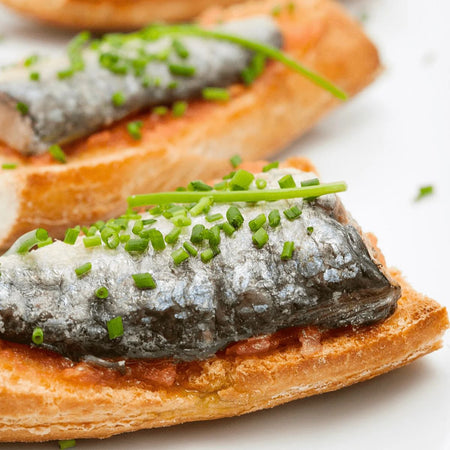 Σαρδέλες σε Ελαιόλαδο Ortiz Sardines in Olive Oil in Glass Jar