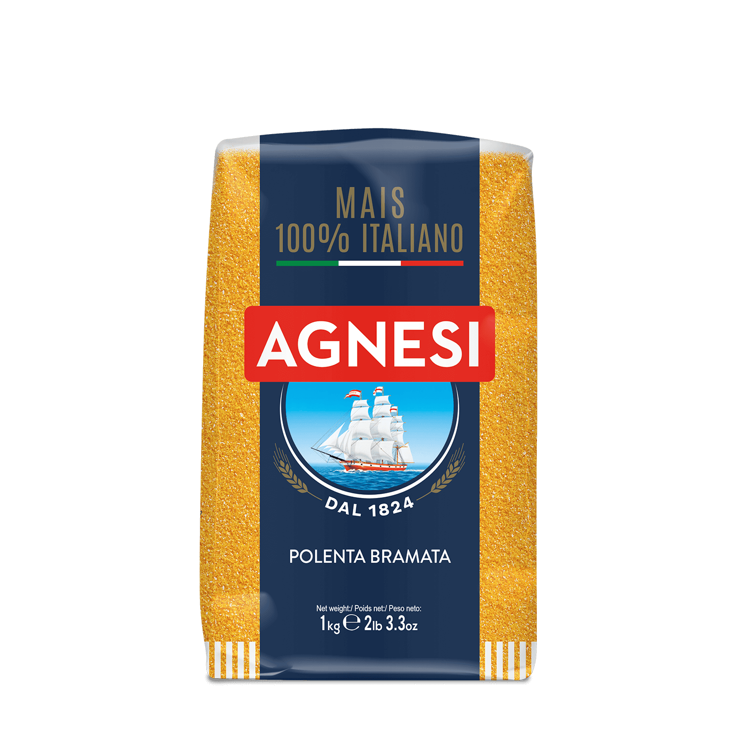Καλαμποκάλευρο Agnesi Polenta Bramata 1kg