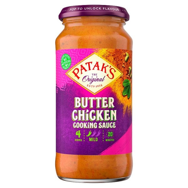 Σάλτσα Μαγειρικής Pataks Butter Chicken Cooking Sauce Mild 450g