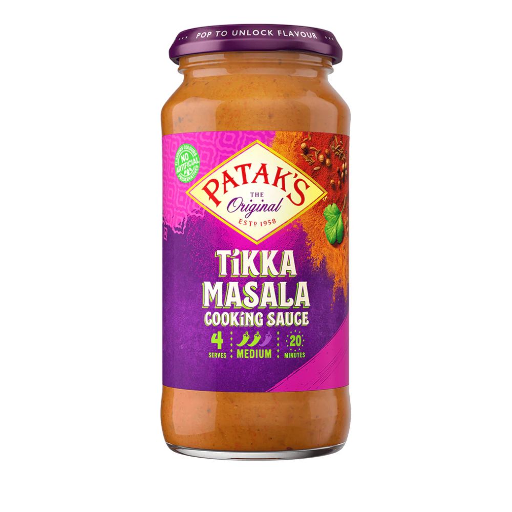 Σάλτσα Έτοιμη Χωρίς Γλουτένη Pataks Tikka Masala Sauce Medium 450g
