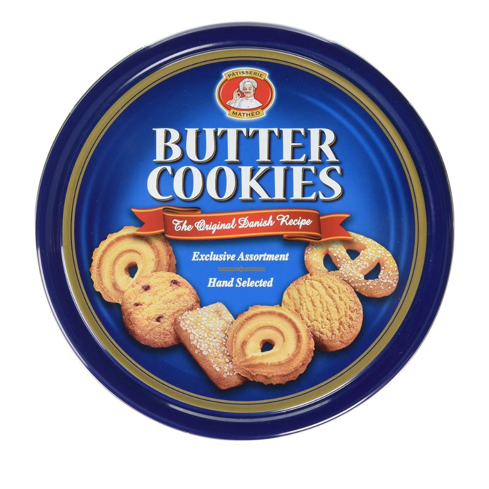 Μπισκότα Βουτύρου Patisserie Matheo Butter Cookies Exclusive Assortment