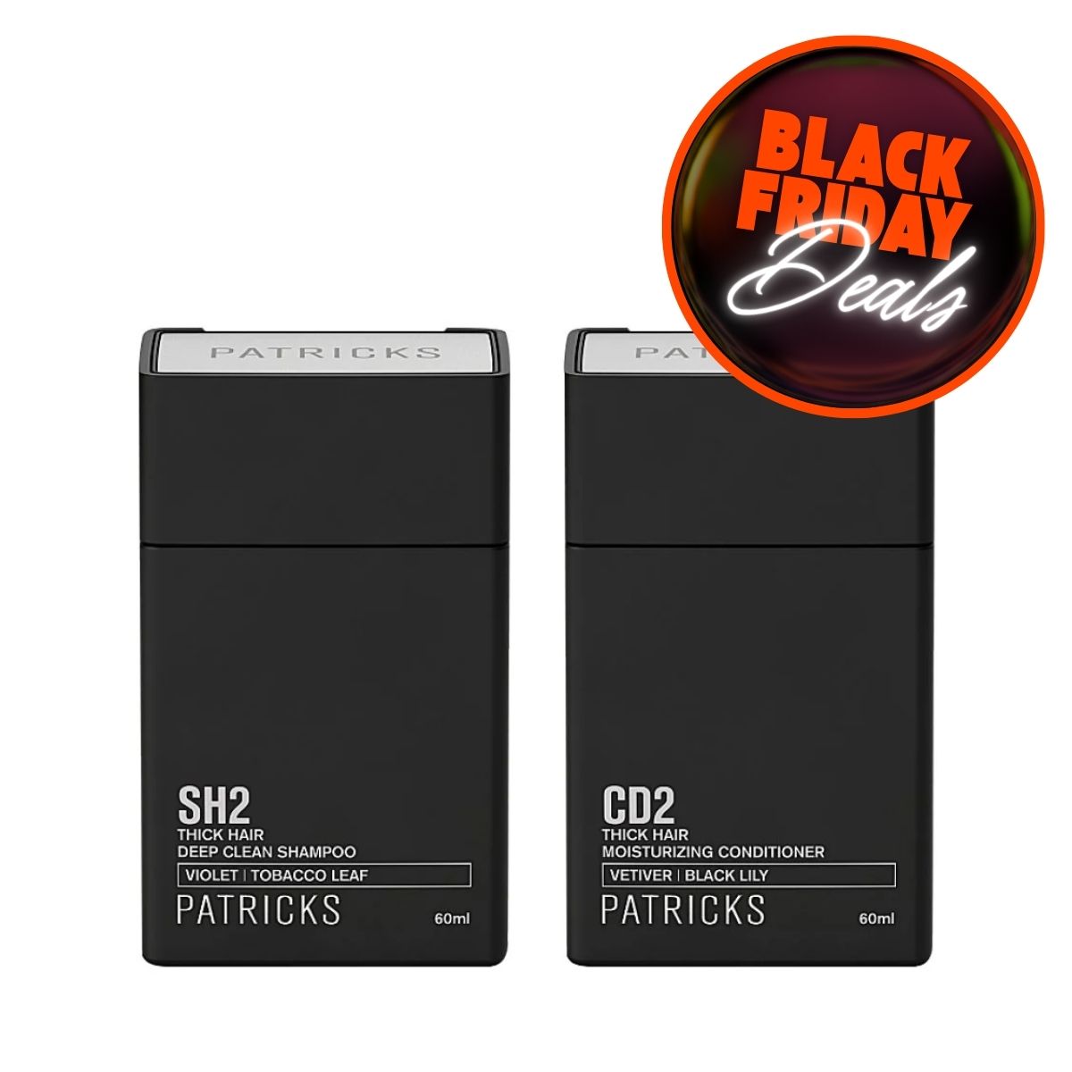 Patricks SH2 | CD2 Travel Set Σαμπουάν και Conditioner 2 x 60ml