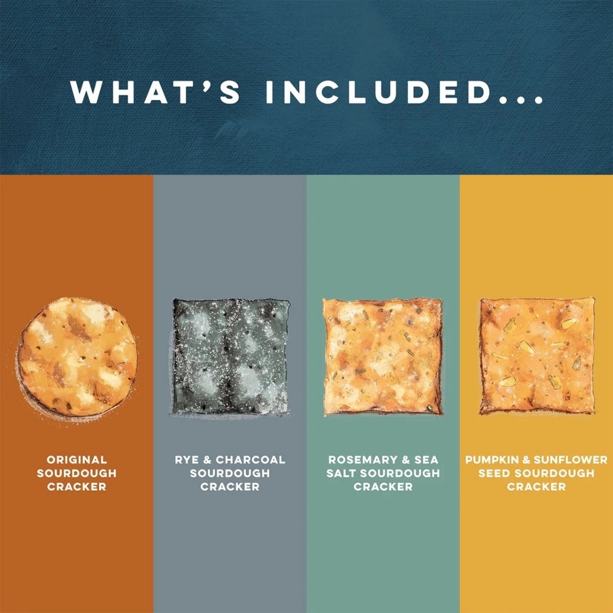 Κρακεράκια Peters Yard Sourdough Cracker Selection