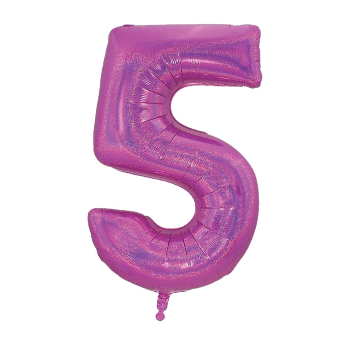 Μπαλόνι Ροζ Μεταλλιζέ Νούμερο 5