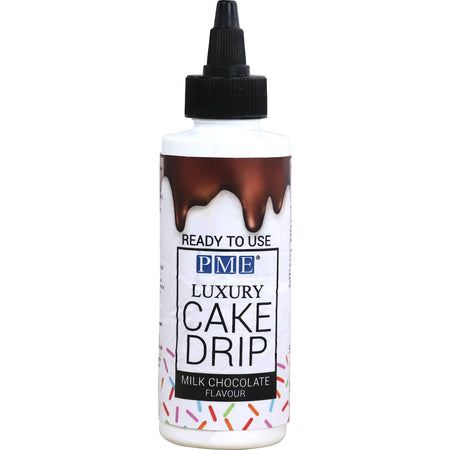 Γλάσο Σως Επικάλυψης PME Luxury Cake Drip Milk Chocolate Topping Sauce 150g