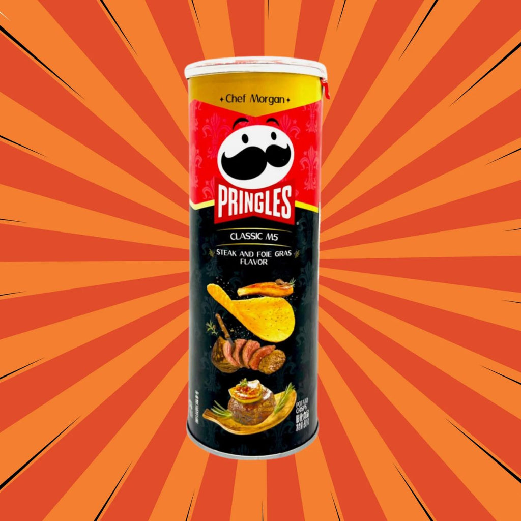Πατατάκια Pringles Classic M5 Steak and Foie Gras Flavor