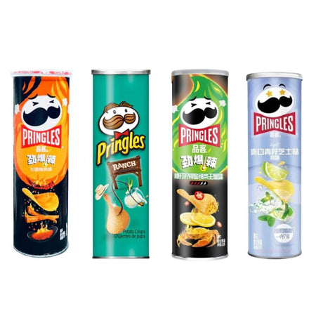 Πατατάκια με Λάιμ και Τυρί Pringles Lime and Cheese Tart Flavou                  r