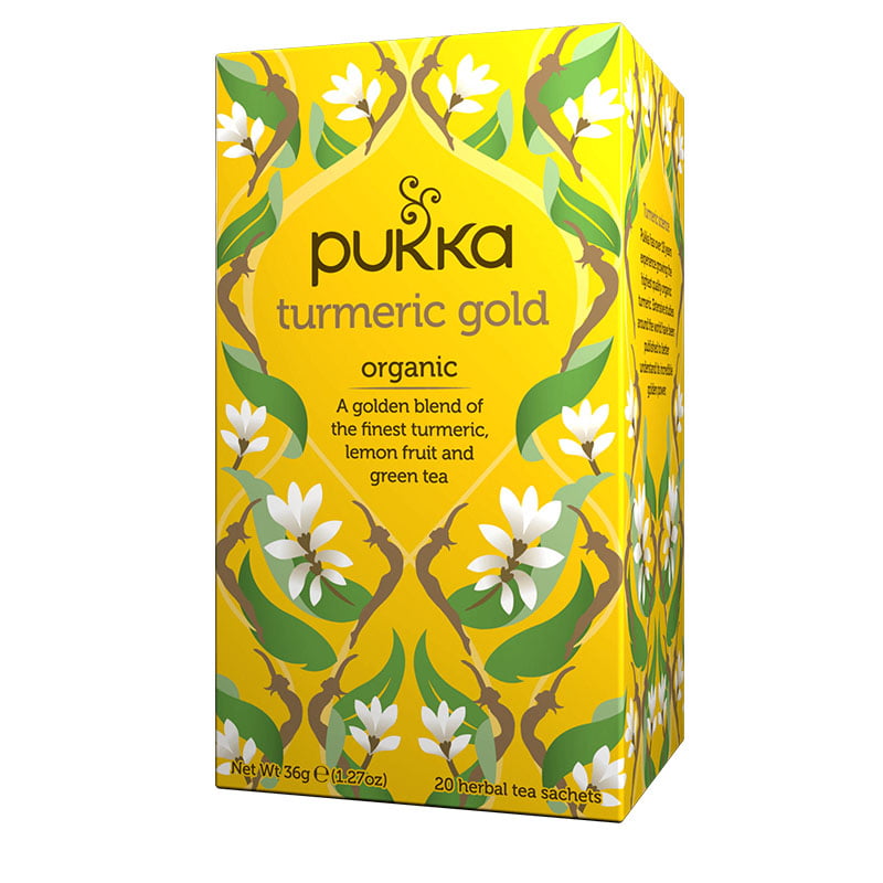 Βιολογικό Αφέψημα με Κουρκουμά Pukka Turmeric Gold Organic