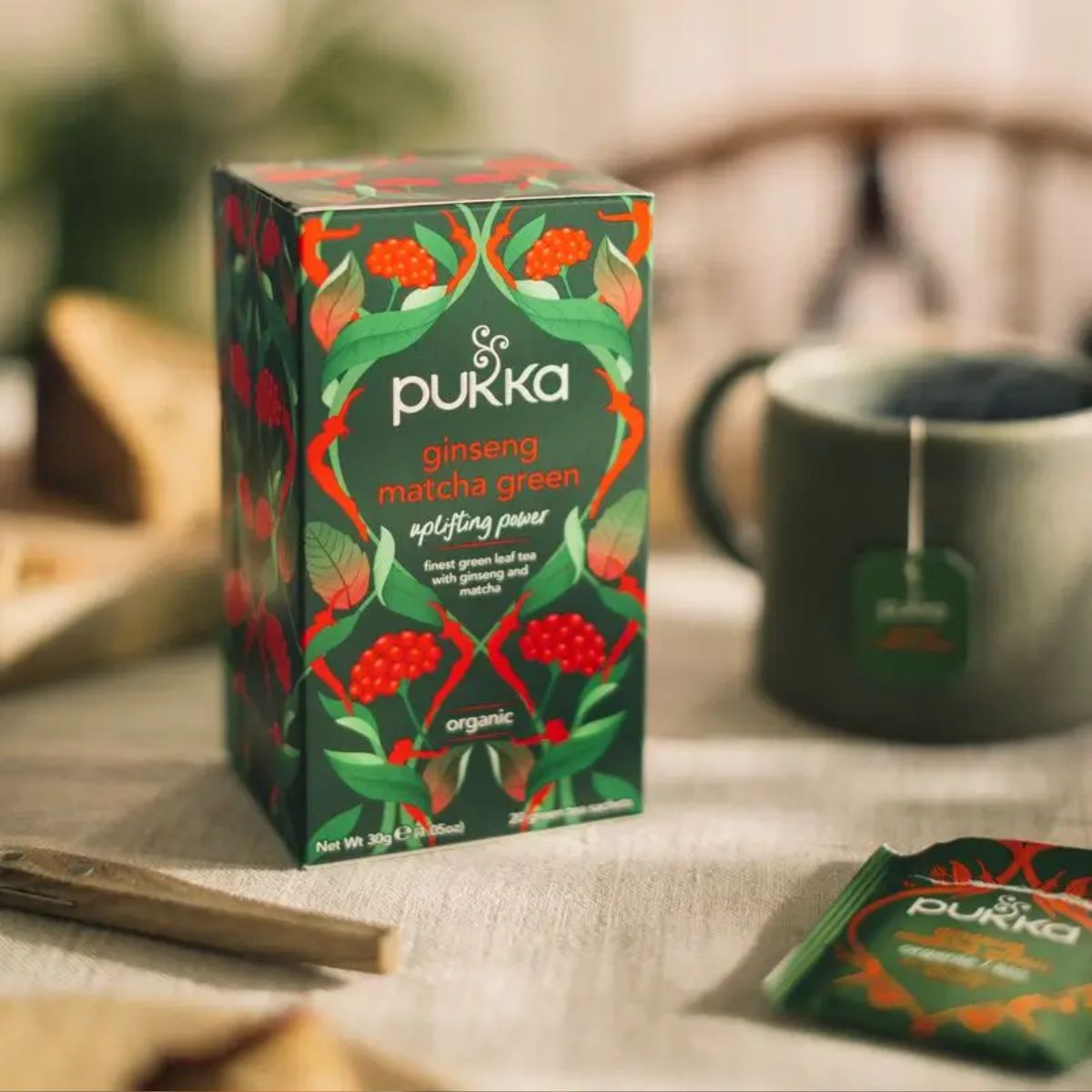 Pukka Ginseng Matcha Green Tea