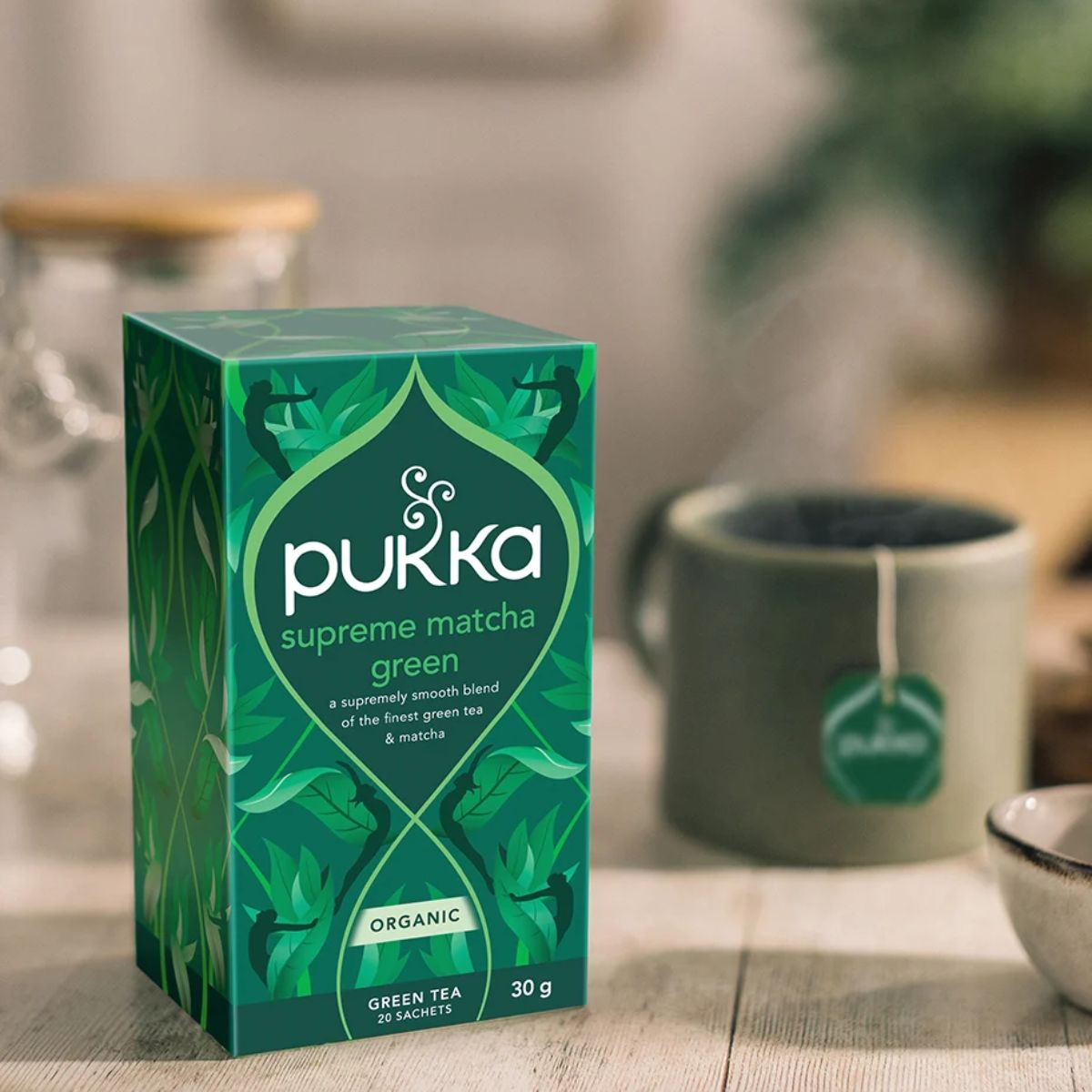 Βιολογικό Πράσινο Τσάι με Μάτσα Pukka Supreme Matcha Green Tea