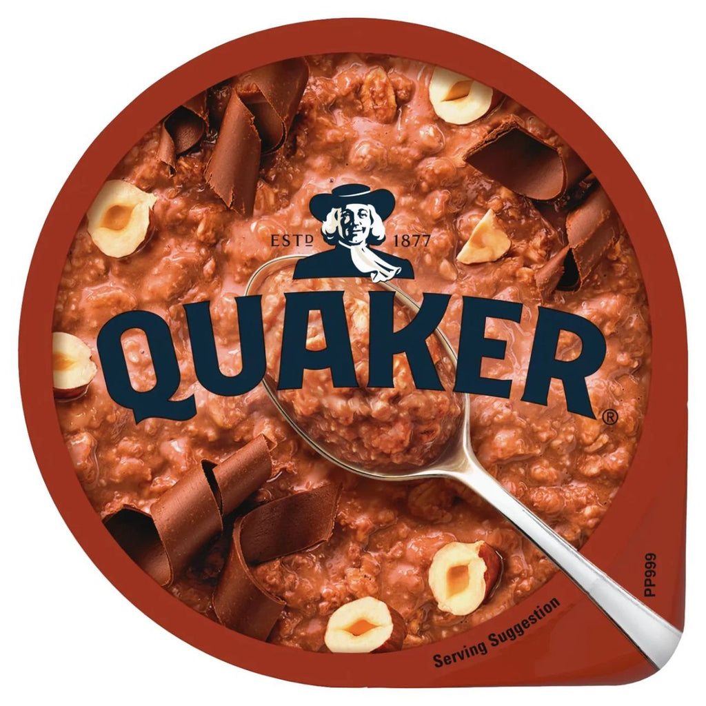 Νιφάδες Βρώμης Ολικής Άλεσης Quaker Oat So Simple Hazelnut Chocolate Flavour Porridge Pot
