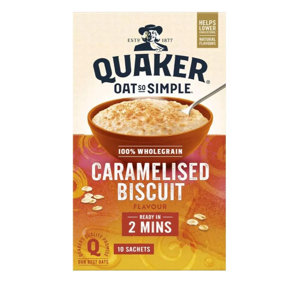Quaker Oat So Simple Caramelised Biscuit