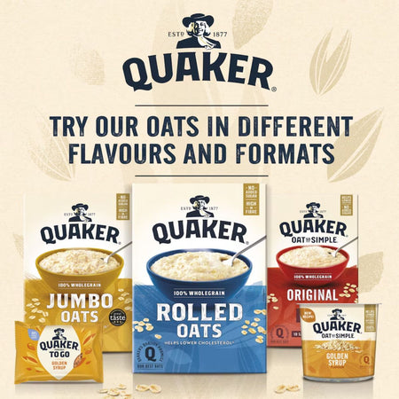 Νιφάδες Βρώμης Ολικής Άλεσης Quaker Oat So Simple Original Porridge Pot
